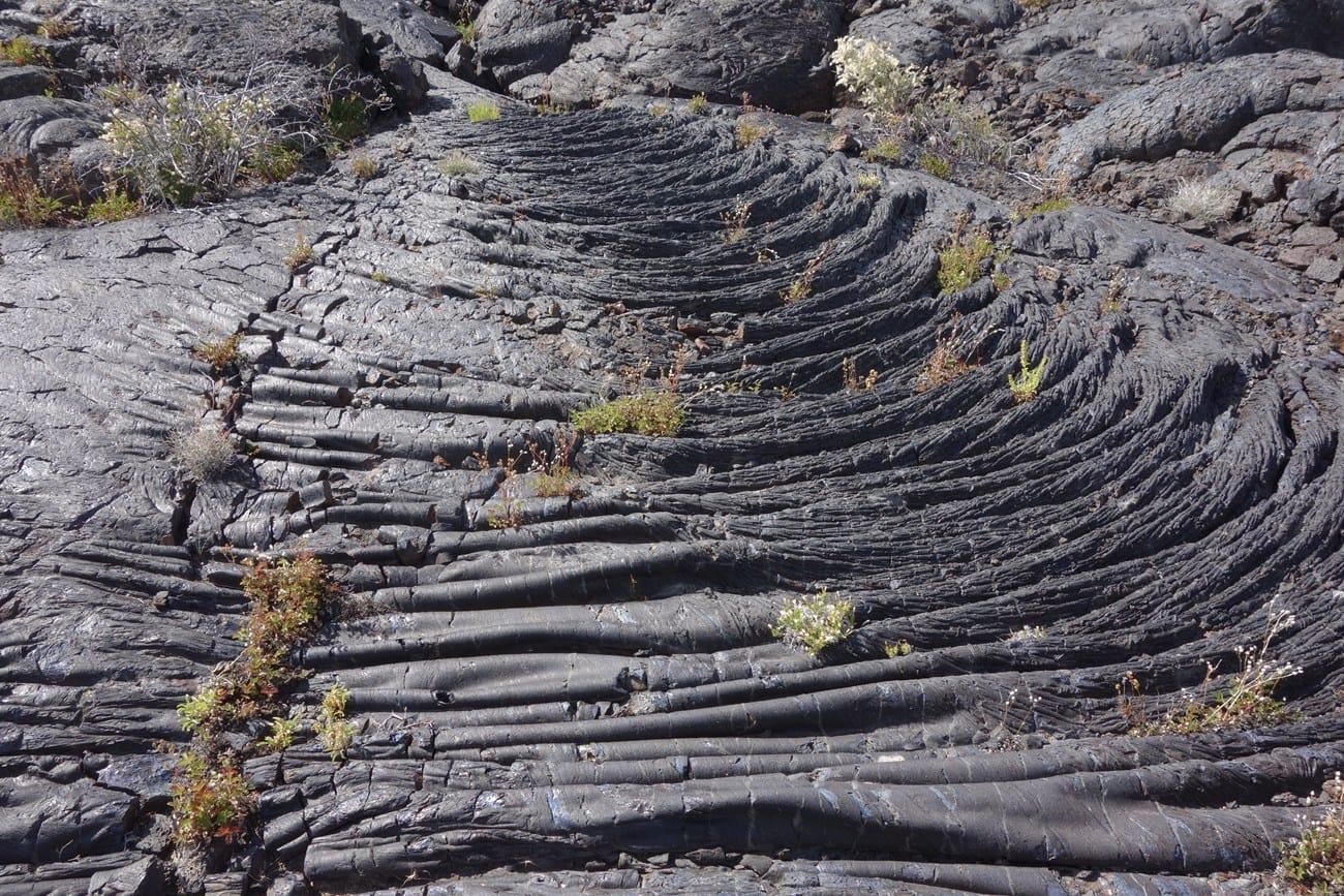 Lava Flow Forms (U.S at Jemez National Recreation Area, Sandoval County, New Mexico