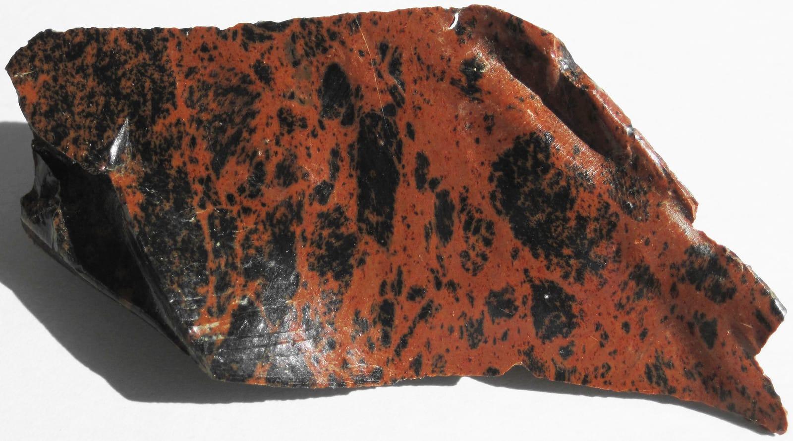 Mahogany obsidian (Tertiary, 5.03 7 at Glass Butte Recreational Rockhound Area, Lake County, Oregon