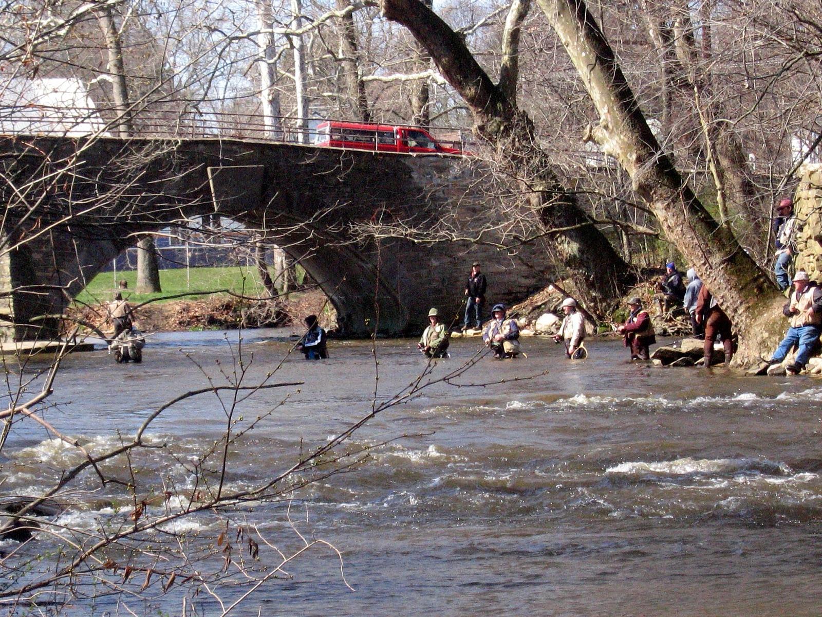 Yellow Breeches Creek at Boiling Springs, near Carlisle, Cumberland County, Pennsylvania