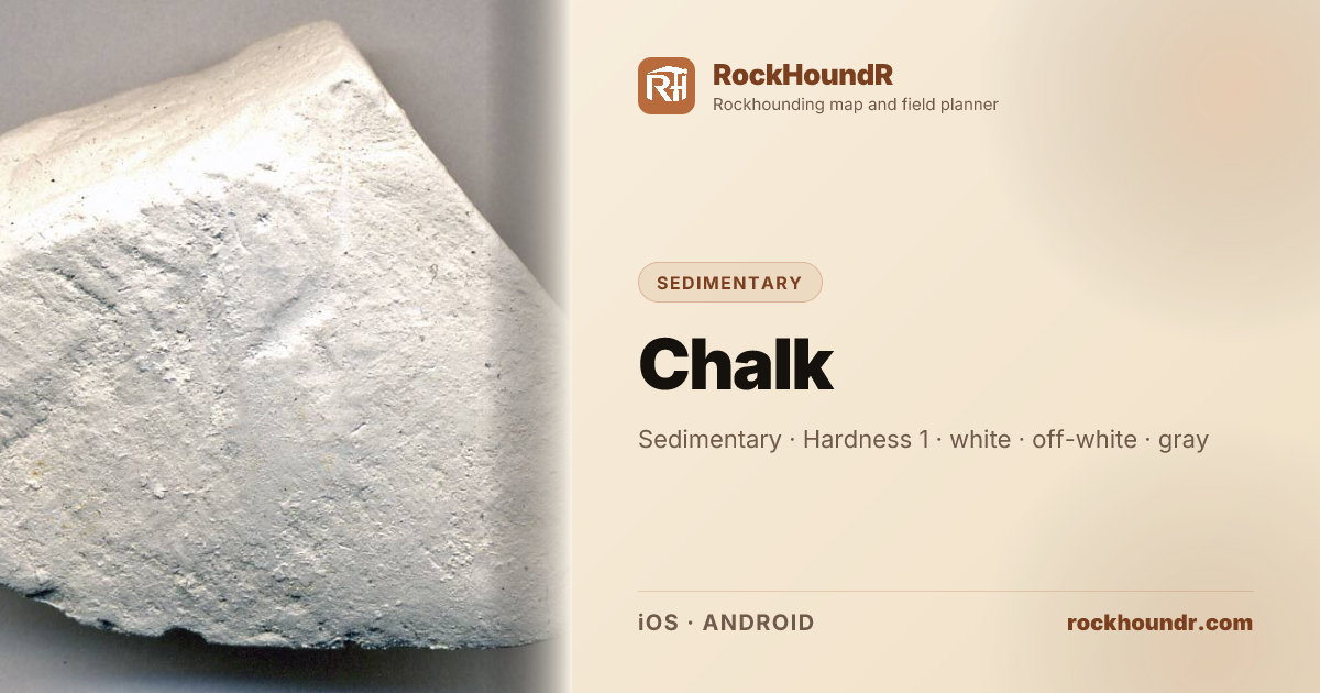 Chalk Sedimentary: Properties, ID Guide & Where to Find | RockHoundR